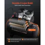 Luftkompressor Kompakt Bærbar Oliefri Kompressor 15 Gallon 90