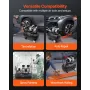 Air Compressor, 15 Gallon Steel Tank, 2HP 5.3 CFM@90 PSI Oil Free Air Compressor & Max. 125PSI Pressure, 78dB Ultra Quiet Portab