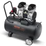 Air Compressor, 15 Gallon Steel Tank, 2HP 5.3 CFM@90 PSI Oil Free Air Compressor & Max. 125PSI Pressure, 78dB Ultra Quiet Portab