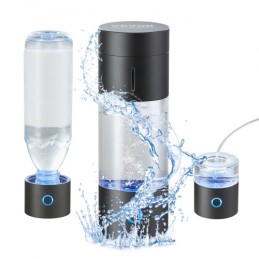 Hydrogen Water Bottle Generator, 230 ml / 8.1 oz Capacity Portable Hydrogen Water Maker, SPE Technology Hydrogen Rich Water