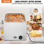 Commercial Electric Food Warmer Countertop Buffet 18L 1200W Bain Marie
