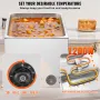 Commercial Electric Food Warmer Countertop Buffet 18L 1200W Bain Marie