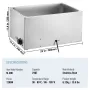 Commercial Electric Food Warmer Countertop Buffet 18L 1200W Bain Marie