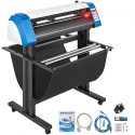 34-Inch Semi-Automatic Contour Vinyl Cutter Plotter Manual Positioning