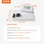 Portable Medical Scale, Professional Digital Physician Scale for Weighing - with Anti-slip Platform, 2 Units, Hold & Tare Functi