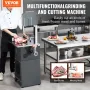 550W Kommercielle elektriske kødbåndsav rustfrit stål