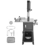 Commercial Electric Meat Bandsaw, 550W Stainless Steel Vertical Bone Sawing Machine, 19.1"x15" Workbench, 7.09 Inch Cutting Thic