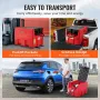 Bærbar diesel & benzin tank 48 gal brændstoftank med 12V