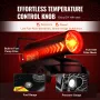 Kerosene/Diesel Forced Air Heater, 100000Btu Torpedo Space Heater, Portable with Thermostat Control,38L Tank Efficient Indoor/Ou