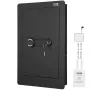 65 cm Tall Wall Safe 3-Tier Hidden Safe with Keypad Shelves & Key Holders