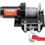Elektrisk vinsch ATV UTV 2000 lb stålkabel IP 55 Vandtæt kablet