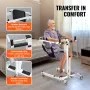 Electric Patient Lift Transfer Stol Foldende patient Lift