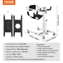 Electric Patient Lift Transfer Stol Foldende patient Lift