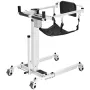 Electric Patient Lift Transfer Chair Folding Patient Lift Wheelchair 99.8 kg