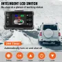8 kW luft dieselvarmer, 12V parkeringsvarmer med LCD-switch