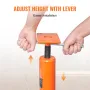 2PCS Adjustable Floor Jack Post House Floor Leveling Lift 30.5 cm-40.6 cm Height