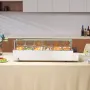 Kommerciel elektrisk mad varmere bordplade buffet 6*5qt med