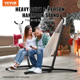 Steel Hammock Stand 450lbs Hammock Frame Fits 9.5-12.6ft Hammocks Portable