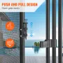 Poolhegnslåge 4 x 2,5 fod aftagelig nedgravet poollåge til