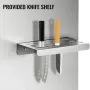 Range backsplash med hylde 36 x 33,9 tommer emhætte vægskjold
