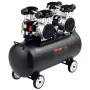 Air Compressor, 20 Gallon Steel Tank, 4HP 10.6 CFM@90 PSI Oil Free Air Compressor & Max. 125PSI Pressure, 78dB Ultra Quiet Porta