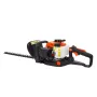 23.2-inch 26CC 2 Cycle Gas Hedge Trimmer, Gas Powered Handheld Hedge Trimmer with Dual Sided Dual Action Blade, 180° Adjustable 