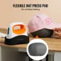 Hat pressemaskine mini hat varmepresse til hætter 6,1 x 3,5