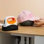 Hat Press Machine, Mini Hat Heat Press for Caps with 3 Heating Levels, Cap Heat Press Machine with 6.1 x 3.5 inch Curved Heating