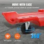 Mechanic Plastic Creeper, 914 mm, 158.8 kg Capacity Automotive Rolling Garage Creeper with Molded Ergonomic HDPE Body Padded Hea