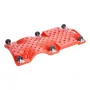Mechanic Plastic Creeper, 914 mm, 158.8 kg Capacity Automotive Rolling Garage Creeper with Molded Ergonomic HDPE Body Padded Hea