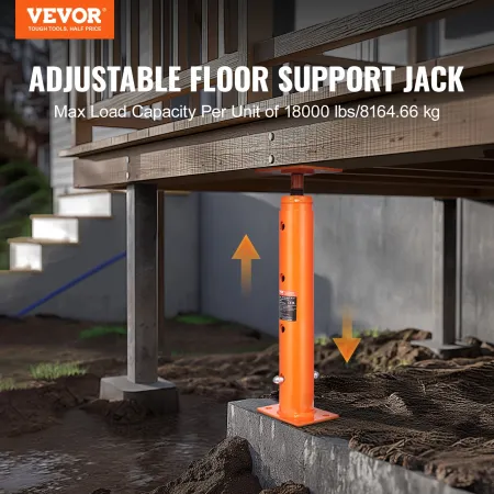 Justerbar gulv Jack Post House Floor Neveling Lift 19 "-36"