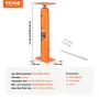 House Floor Jack, 19"-36" Height Range, 18000 lbs Max Load Capacity, Adjustable Support Beam Basement Jack Post Pole for Levelin