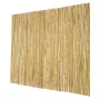 Naturligt rullet bambushegn bambuspanel 1,8 m H x 2,4 m L x 1,8