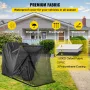 Motorcycle Tent Motorbike Cover Strong Frame Motorbike Garage Waterproof 106.3"x41.3"x61"/270x105x155 cm Larger Shelter UV Resis
