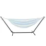 Portable Hammock Stand, 450lbs Capacity Steel Hammock Stand for 2 Person, Heavy Duty Adjustable Hooks Hammock Frame Fits 10-13 f
