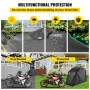 Motorcycle Tent Motorbike Cover Strong Frame Motorbike Garage Waterproof 106.3"x41.3"x61"/270x105x155 cm Larger Shelter UV Resis