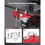 Electric Hoist Crane Winch 1320 lbs 328 ft Trådløs & 14 ft