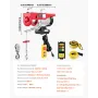 Electric Hoist Crane Winch 598.7 kg 9997.4 cm Wireless & 426.7 cm Wired Remote