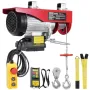 Electric Hoist Crane Winch 1320 lbs 328 ft Trådløs & 14 ft