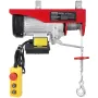Electric Hoist Crane Winch 1320 lbs 328 ft Trådløs & 14 ft