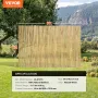 Naturligt rullet bambushegn bambuspanel 1,2 m H x 1,8 m L x
