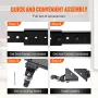 Mobile Base, 500 lbs Weight Capacity, Adjustable from 12" x 12" to 36" x 36", Heavy Duty Universal Mobile Base Stand with Swivel