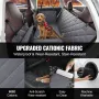 Back Seat Extender for Dogs,Dog Hammock for Car Back seat,Waterproof Hard Bottom Dog Car Seat Cover for Back Seat 54"x24",Suppor