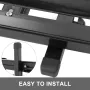 Universal 162.56 x 101.6 cm Roof Basket, Aluminum Roof Rack, Basket Roof Mounted Cargo Rack with Bars XL-B for Car Top Luggage T