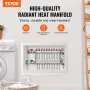 10-Branch Radiant Heat Manifold 1/2