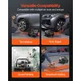 Air Compressor, 1 Gallon Steel Tank, 1HP 1.5 CFM 7bar Oil Free Air Compressor & Max. 120PSI Pressure, 68dB Ultra Quiet Portable 