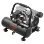 Air Compressor, 1 Gallon Steel Tank, 1HP 1.5 CFM 7bar Oil Free Air Compressor & Max. 120PSI Pressure, 68dB Ultra Quiet Portable 