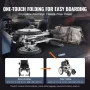 Intelligent sammenfoldelig elektrisk kørestols motoriseret