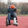 Intelligent sammenfoldelig elektrisk kørestols motoriseret