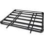Universal 162.56 x 101.6 cm Roof Basket, Aluminum Roof Rack, Basket Roof Mounted Cargo Rack with Bars XL-B for Car Top Luggage T
